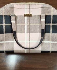 Kate Spade Pink Plaid Women's Bag